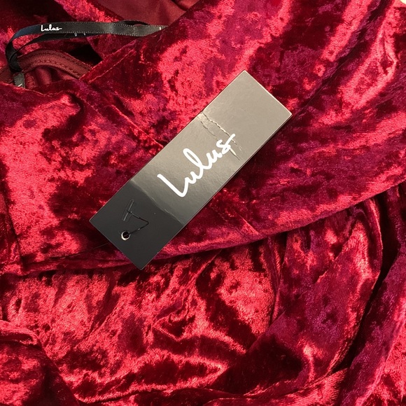 NWT Velvet Dress - Picture 6 of 7